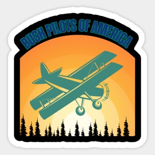 Bush pilots of America Sticker